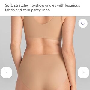 Honeylove No-Show High Waist Briefs — Nude